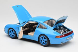 Porsche 911 993 Carrera Blau Bburago 1:18 3060 Metall — Bild 5 von 8
