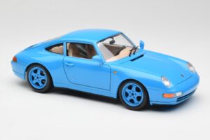 Porsche 911 993 Carrera Blau Bburago 1:18 3060 Metall — Bild 6 von 8
