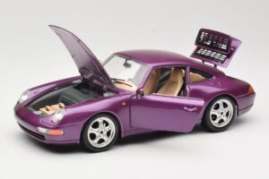 Porsche 911 993 Carrera Lila Bburago 1:18 3060-M2 Metall — Bild 2 von 8