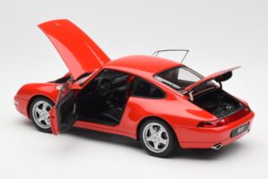 Porsche 911 993 Carrera Rot AUTOart 1:18 78132 Metall — Bild 5 von 8