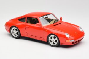 Porsche 911 993 Carrera Rot Bburago 1:18 3050 Metall — Bild 6 von 8