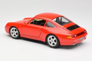 Porsche 911 993 Carrera Rot Bburago 1:18 3050 Metall — Bild 7 von 8