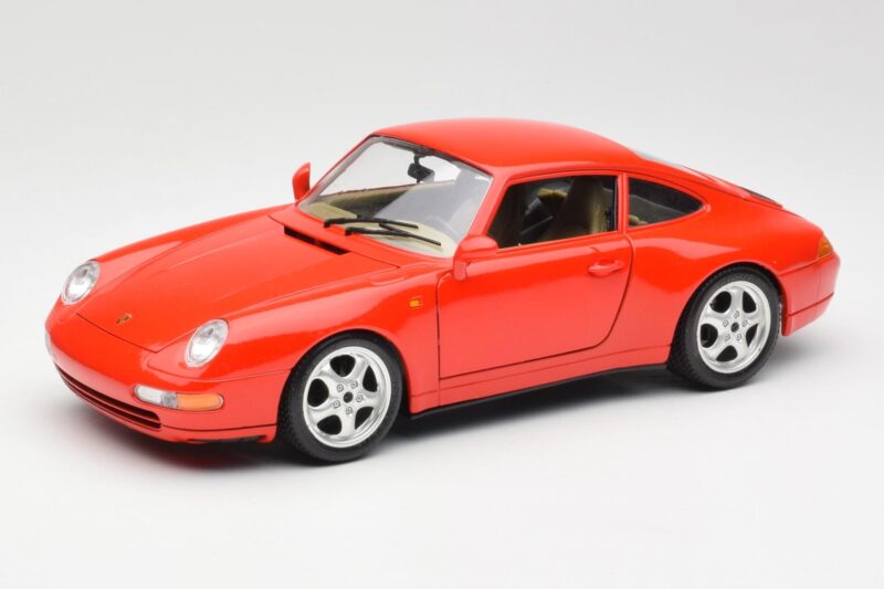 Porsche 911 993 Carrera Rot Bburago 1:18 3050 Metall