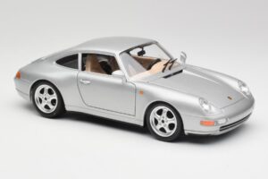 Porsche 911 993 Carrera Silber Bburago 1:18 3050-M1 Metall — Bild 6 von 8