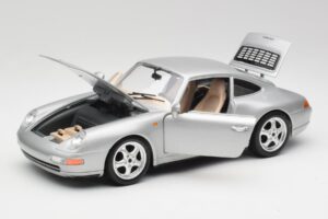 Porsche 911 993 Carrera Silber Bburago 1:18 3050-M1 Metall — Bild 8 von 8