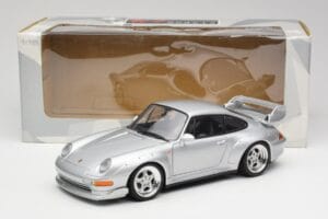 Porsche 911 993 GT2 Arctic Silber Metallic UT Models 1:18 27831 Metall — Bild 8 von 8