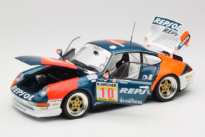 Porsche 911 993 GT2 #10 de Orleans / Saldana BPR Global GT Series 1996 UT Models 1:18 39632 Metall — Bild 2 von 8