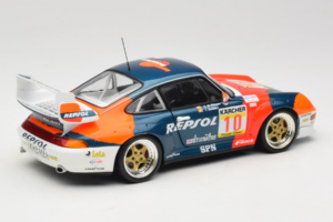 Porsche 911 993 GT2 #10 de Orleans / Saldana BPR Global GT Series 1996 UT Models 1:18 39632 Metall — Bild 3 von 8