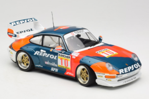 Porsche 911 993 GT2 #10 de Orleans / Saldana BPR Global GT Series 1996 UT Models 1:18 39632 Metall — Bild 6 von 8