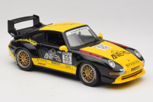 Porsche 911 993 GT2 #55 Schwarz & Gelb Anson 1:18 30325-W Metall — Bild 4 von 6