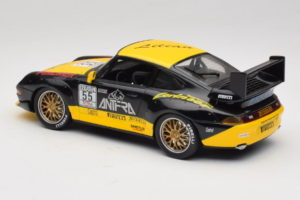 Porsche 911 993 GT2 #55 Schwarz & Gelb Anson 1:18 30325-W Metall — Bild 6 von 6