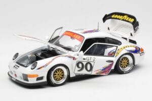 Porsche 911 993 GT2 #90 Vert / Franco / K. Koen Daytona 24 Hours 1998 UT Models 1:18 39813 Metall — Bild 2 von 8