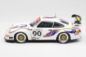 Porsche 911 993 GT2 #90 Vert / Franco / K. Koen Daytona 24 Hours 1998 UT Models 1:18 39813 Metall — Bild 4 von 8