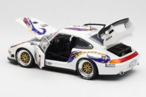 Porsche 911 993 GT2 #90 Vert / Franco / K. Koen Daytona 24 Hours 1998 UT Models 1:18 39813 Metall — Bild 5 von 8