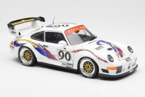 Porsche 911 993 GT2 #90 Vert / Franco / K. Koen Daytona 24 Hours 1998 UT Models 1:18 39813 Metall — Bild 6 von 8