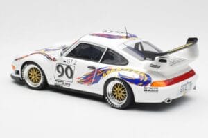 Porsche 911 993 GT2 #90 Vert / Franco / K. Koen Daytona 24 Hours 1998 UT Models 1:18 39813 Metall — Bild 7 von 8