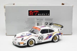 Porsche 911 993 GT2 #90 Vert / Franco / K. Koen Daytona 24 Hours 1998 UT Models 1:18 39813 Metall — Bild 8 von 8