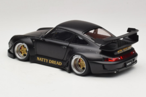 Porsche 911 993 RWB Matt Black With Gold Wheels AUTOart 1:18 78154 Komposit — Bild 7 von 8