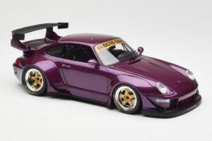 Porsche 911 993 RWB Lila GT Spirit 1:18 GT727 Resin — Bild 4 von 6