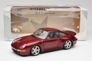 Porsche 911 993 Turbo Arena Rot Metallic UT Models 1:18 27811 Metall — Bild 8 von 8