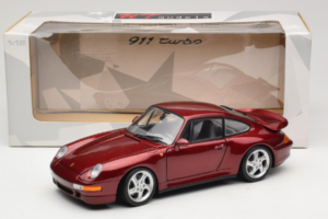 Porsche 911 993 Turbo Red Metallic UT Models 1:18 180066070 Metall — Bild 8 von 8
