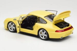 Porsche 911 993 Turbo S Gelb UT Models 1:18 27836 Metall — Bild 5 von 8