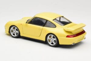 Porsche 911 993 Turbo S Gelb UT Models 1:18 27836 Metall — Bild 7 von 8