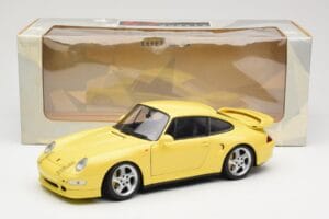 Porsche 911 993 Turbo S Gelb UT Models 1:18 27836 Metall — Bild 8 von 8