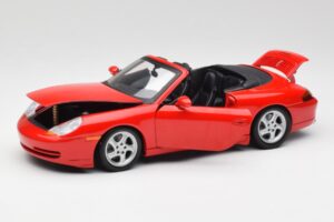Porsche 911 996 Cabriolet Rot Gate 1:18 1051 Metall — Bild 2 von 8
