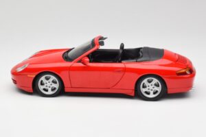 Porsche 911 996 Cabriolet Rot Gate 1:18 1051 Metall — Bild 4 von 8