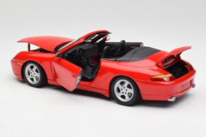 Porsche 911 996 Cabriolet Rot Gate 1:18 1051 Metall — Bild 5 von 8