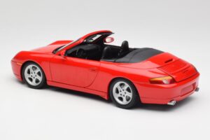 Porsche 911 996 Cabriolet Rot Gate 1:18 1051 Metall — Bild 7 von 8