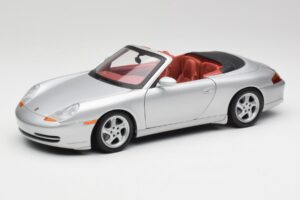 Porsche 911 996 Cabriolet Silber Gate 1:18 1052 Metall