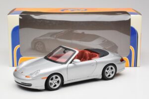 Porsche 911 996 Cabriolet Silber Gate 1:18 1052 Metall — Bild 8 von 8