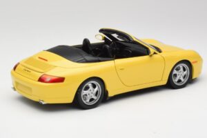 Porsche 911 996 Cabriolet Speed Gelb UT Models 1:18 27906 Metall — Bild 3 von 8