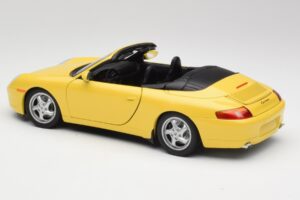 Porsche 911 996 Cabriolet Speed Gelb UT Models 1:18 27906 Metall — Bild 7 von 8