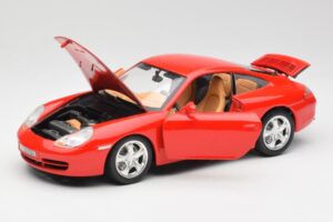 Porsche 911 996 Carrera 4 Rot Bburago 1:18 30085 Metall — Bild 2 von 8