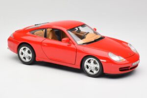 Porsche 911 996 Carrera 4 Rot Bburago 1:18 30085 Metall — Bild 6 von 8