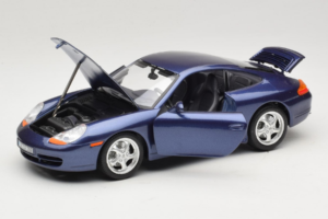 Porsche 911 996 Carrera Blau Bburago 1:18 WAP02100897 Metall — Bild 2 von 8