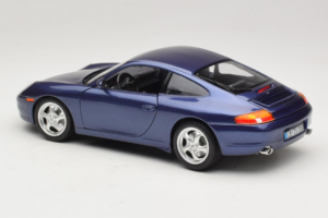 Porsche 911 996 Carrera Blau Bburago 1:18 WAP02100897 Metall — Bild 7 von 8