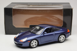 Porsche 911 996 Carrera Blau Bburago 1:18 WAP02100897 Metall — Bild 8 von 8