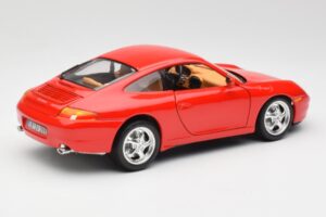 Porsche 911 996 Carrera Rot Bburago 1:18 3385 Metall — Bild 3 von 8