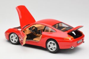Porsche 911 996 Carrera Rot Bburago 1:18 3385 Metall — Bild 5 von 8