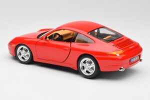 Porsche 911 996 Carrera Rot Bburago 1:18 3385 Metall — Bild 7 von 8