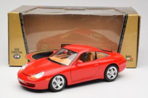 Porsche 911 996 Carrera Rot Bburago 1:18 3385 Metall — Bild 8 von 8