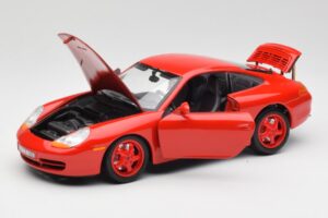 Porsche 911 996 Carrera Rot Limitierte Auflage Bburago 1:18 3385-M1 Metall — Bild 2 von 8