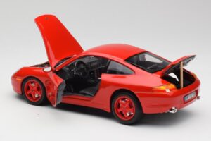 Porsche 911 996 Carrera Rot Limitierte Auflage Bburago 1:18 3385-M1 Metall — Bild 5 von 8