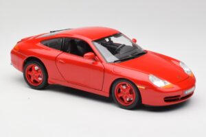 Porsche 911 996 Carrera Rot Limitierte Auflage Bburago 1:18 3385-M1 Metall — Bild 6 von 8