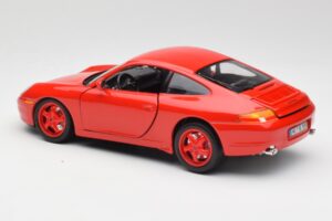 Porsche 911 996 Carrera Rot Limitierte Auflage Bburago 1:18 3385-M1 Metall — Bild 7 von 8