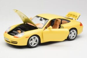 Porsche 911 996 Carrera Gelb Bburago 1:18 30085-M1 Metall — Bild 2 von 8